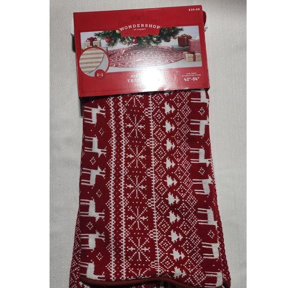 wondershop reversible tree skirt  42''-54'' tree diameter - Picture 1 of 7